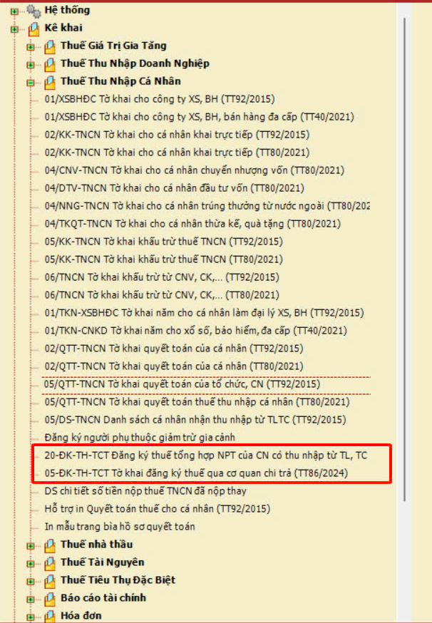 Cách đăng ký mã số thuế cá nhân qua mạng năm 2025